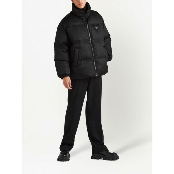 PRADA REVERSIBLE DOWN JACKET IN RE-NYLON - Picture 2 of 5